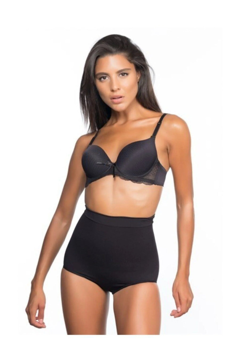 İz Yapmaz Mide Toparlayıcı Slip Lohusa Korse - 2813